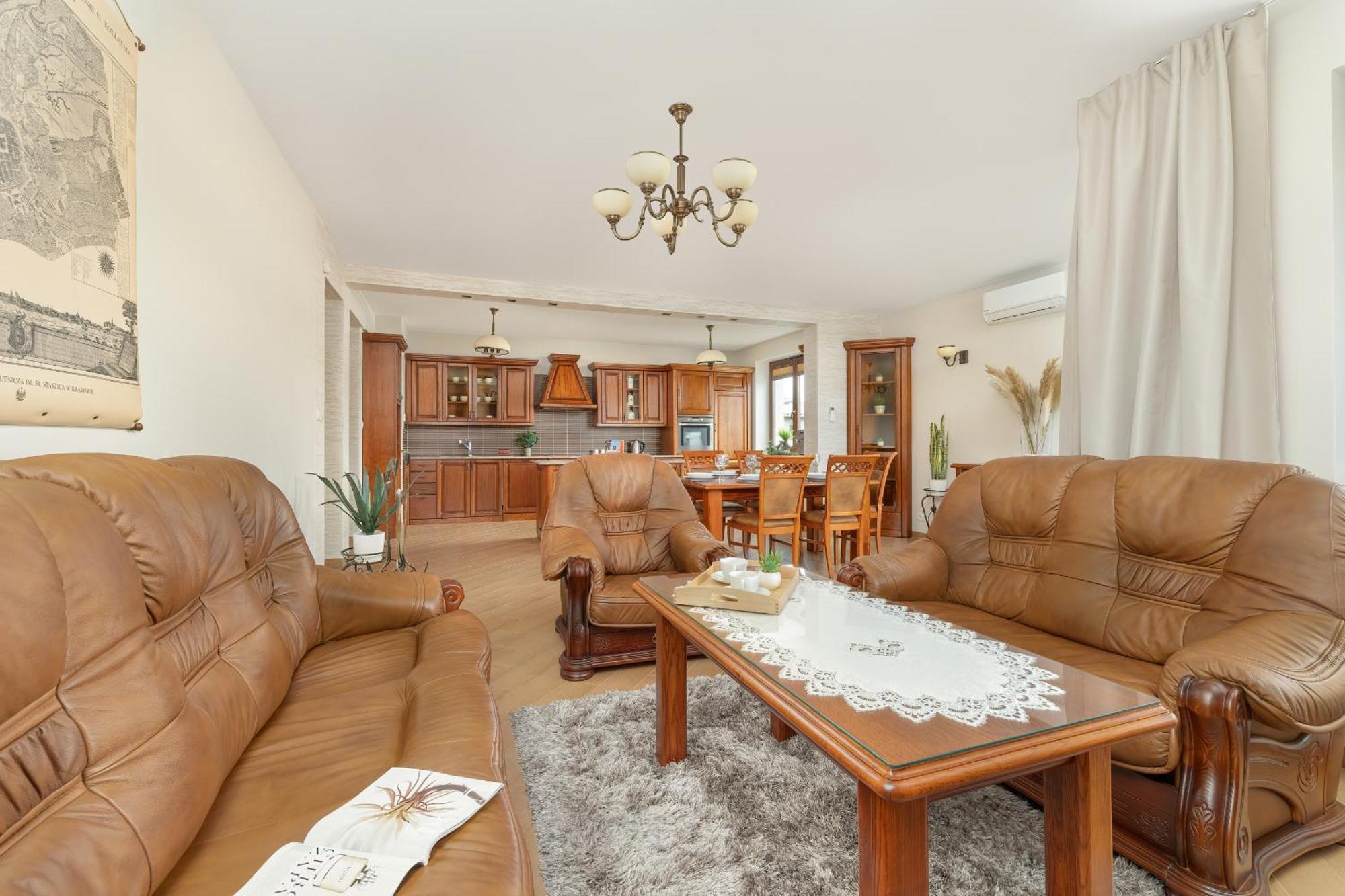 Przytulny Apartament Z Klimatyzacja I Parkingiem By Noclegi Renters Krakow Bagian luar foto